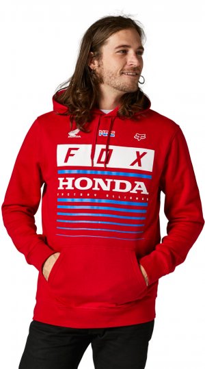 Толстовка FOX Honda, красный