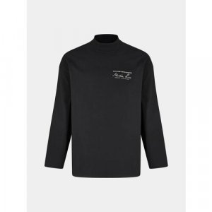 Лонгслив Funnel Neck T-Shirt, размер XL, черный Martine Rose. Цвет: черный