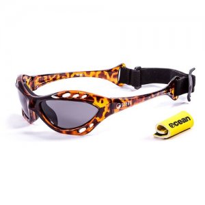 Солнцезащитные очки  Cumbuco Transparent Braun / Grey Polarized lenses, коричневый OCEAN. Цвет: коричневый