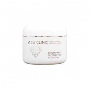 [3W CLINIC] Крем для сна Crystal White 100мл 3w Clinic