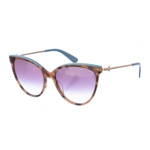 LO675S женские солнцезащитные очки в металлической форме овальной формы Longchamp