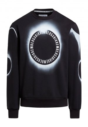 Пуловер BIKKEMBERGS. Цвет: черный