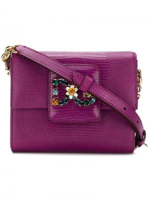 Мини-сумка через плечо DG Millennials Dolce & Gabbana. Цвет: розовый