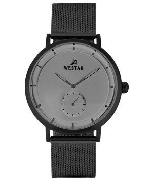 Profile Кварцевые мужские часы из нержавеющей стали с серым циферблатом 50247BBN306 Westar
