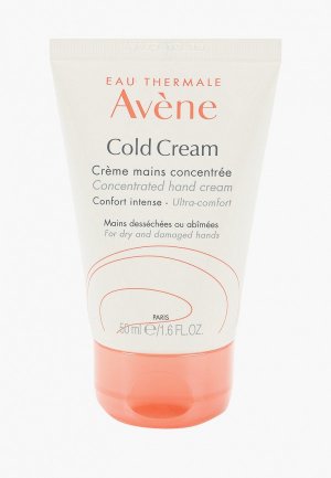 Крем для рук Avene Cold-cream, 50 мл. Цвет: прозрачный