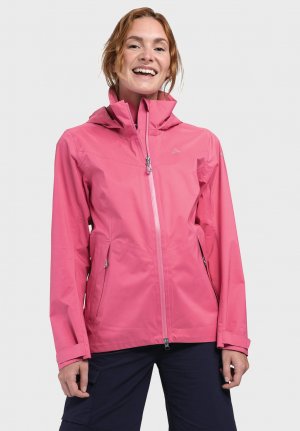 Дождевик/водоотталкивающая куртка AIPLSPITZ , цвет pink Schöffel