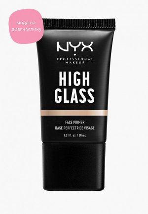 Праймер для лица Nyx Professional Makeup High Glass Face Primer, оттенок 01, Moonbeam, 30 мл. Цвет: бежевый