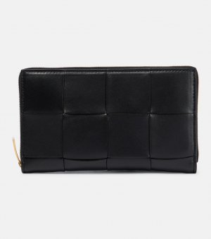 Кожаный кошелек Intreccio , черный Bottega Veneta