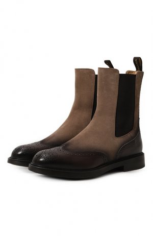 Кожаные ботинки Doucals Doucal's. Цвет: коричневый