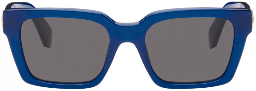 Синие солнцезащитные очки Branson Off-White