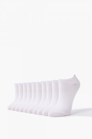 Вязаные носки до щиколотки — 5 шт. , белый Forever 21