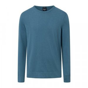 Пуловер, размер XXL, зеленый, голубой Strellson. Цвет: зеленый/голубой/бирюзовый
