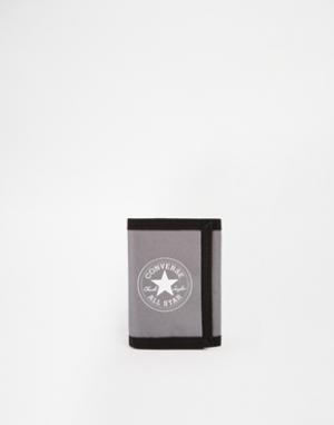 Бумажник Converse. Цвет: серый
