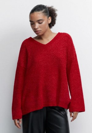 Пуловер Befree. Цвет: красный