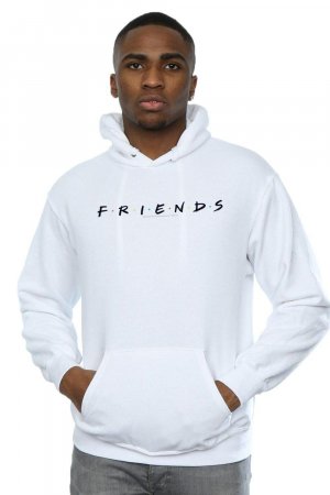 Толстовка с текстовым логотипом , белый Friends