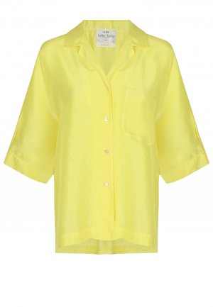 Рубашка FORTE. Цвет: желтый
