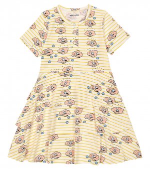 Хлопковое платье из ракушек , разноцветный Mini Rodini