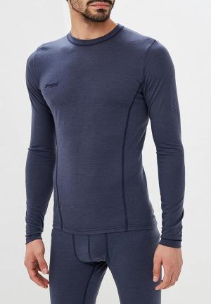 Термобелье верх Bergans of Norway Soleie Shirt. Цвет: синий