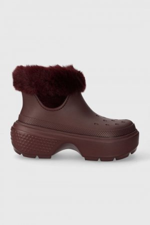 Зимние ботинки Stomp Lined Boot , гранат Crocs
