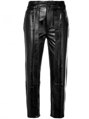 Укороченные брюки с вощеным покрытием Aalto