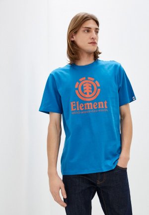 Футболка Element VERTICAL SS. Цвет: синий