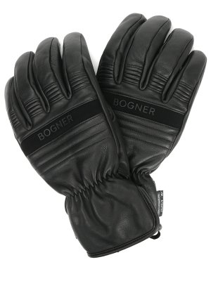 Перчатки комбинированные BOGNER. Цвет: черный