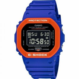 Наручные часы G-Shock DW-5610SC-2, красный, синий CASIO. Цвет: красный/синий