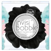 Тканевая резинка-браслет для волос invisibobble Sprunchie Spiral Hair Ring Scrunchie - True Black