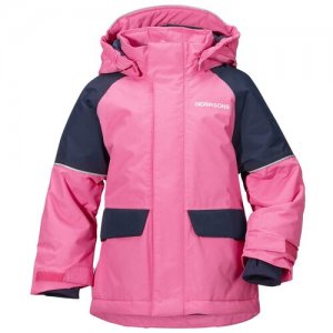 Куртка , размер 80, розовый, синий Didriksons. Цвет: синий/розовый