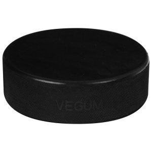 Шайба хоккейная vegum junior, арт. 270 3640, диаметр 60 мм, высота 20 вес 85-90 г, резина No brand