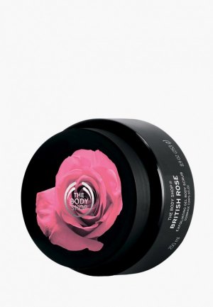 Скраб для тела The Body Shop Британская роза, 250 мл. Цвет: черный