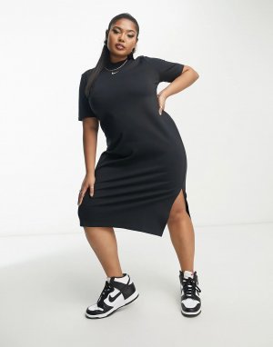 Платье миди Plus Essential, черный Nike