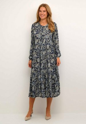 Платье-блузка KAMILLE AMBER PRINTED , цвет midnight paisley print Kaffe