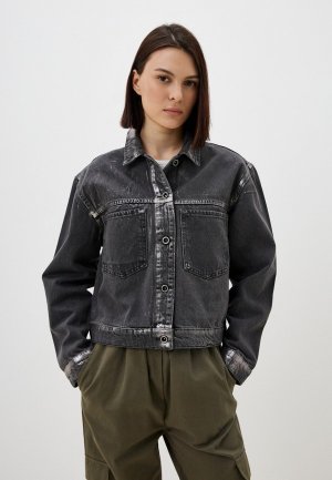 Куртка джинсовая Koton. Цвет: серый