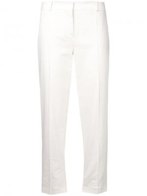 Укороченные брюки Loro Piana. Цвет: белый