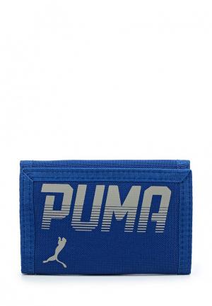 Кошелек PUMA Pioneer Wallet. Цвет: синий