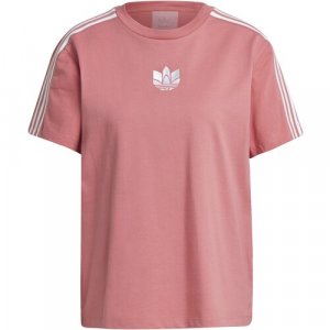 Футболка , размер 40, розовый adidas Originals. Цвет: розовый/бледно-розовый