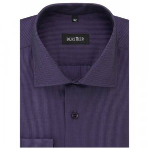 Рубашка , размер 174-184/40, фиолетовый BERTHIER. Цвет: фиолетовый