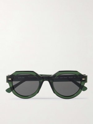 Солнцезащитные очки Marcadet в шестиугольной оправе из ацетата, зеленый Ahlem