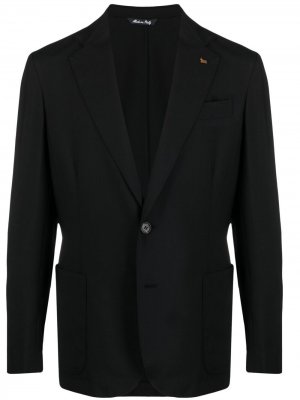 Кашемировый пиджак Colombo. Цвет: черный