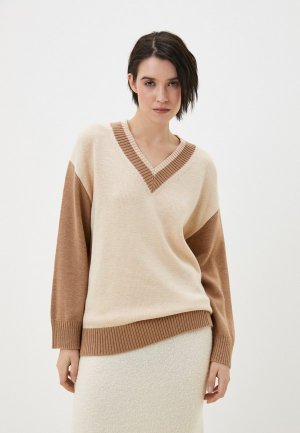 Пуловер Sabrina Scala. Цвет: бежевый