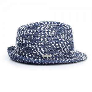 Шляпа , размер uni, синий Seeberger. Цвет: синий