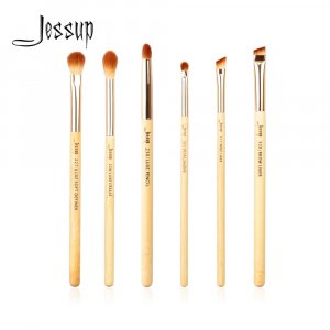 Набор профессиональных кистей для макияжа, 6 шт (Bamboo) Jessup