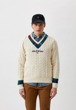 Пуловер Polo Ralph Lauren. Цвет: белый