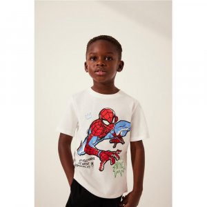 Комплект из трех футболок с принтом HM Красный Человек-Паук H&M