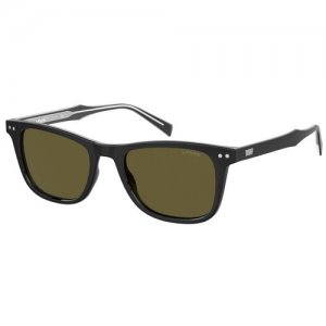 Солнцезащитные очки мужские Levis LV 5016/S Levi's. Цвет: черный