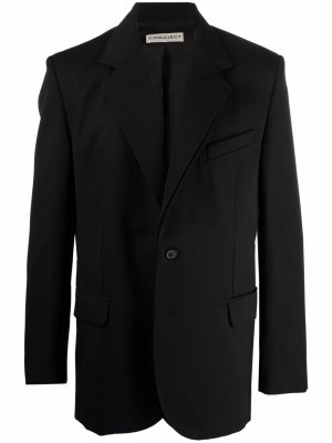 Однобортный пиджак Y/Project. Цвет: черный