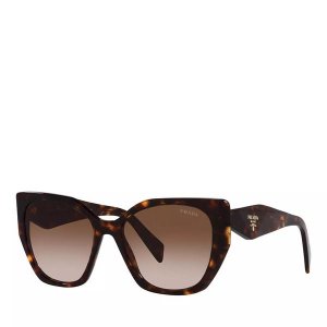Солнцезащитные очки 0pr 19zs , коричневый Prada