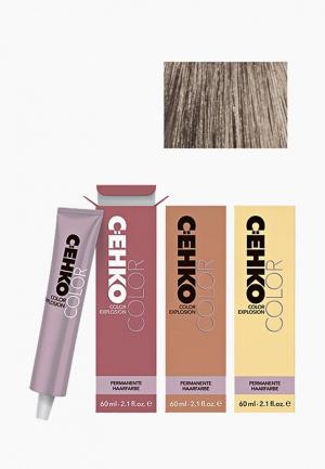 Краска для волос Cehko Color Explosion 8/32 Светло-золотистый пепельный блондин/Hellbl. Цвет: серый