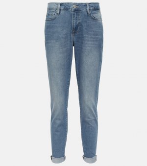 Укороченные джинсы le garcon со средней посадкой , синий Frame